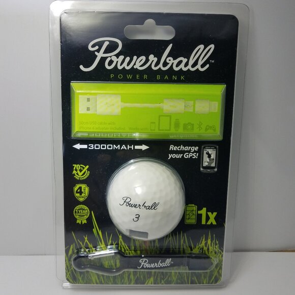 Powerball Golf Ball Power Bank 3000mAh - Picture 2 of 7